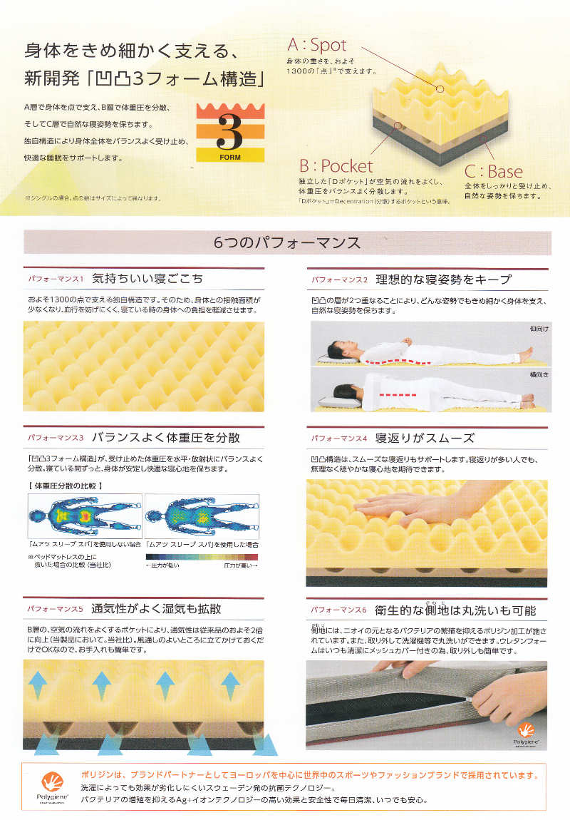 寝返りスムーズ