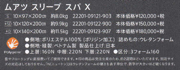 スリーブスバー価格表